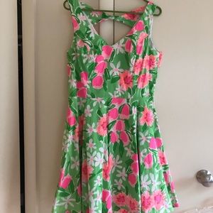 Lily Pulitzer neon dress size 10